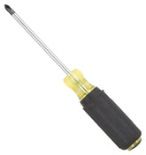 Vulcan Screwdriver, #2 Drive, Phillips Drive, 8-1/4 in OAL, 4 in L Shank, Plastic/Rubber Handle